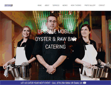 Tablet Screenshot of oystersco.com